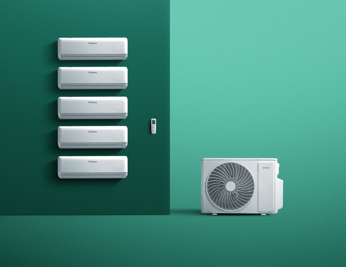 Air-to-air heat pump system
