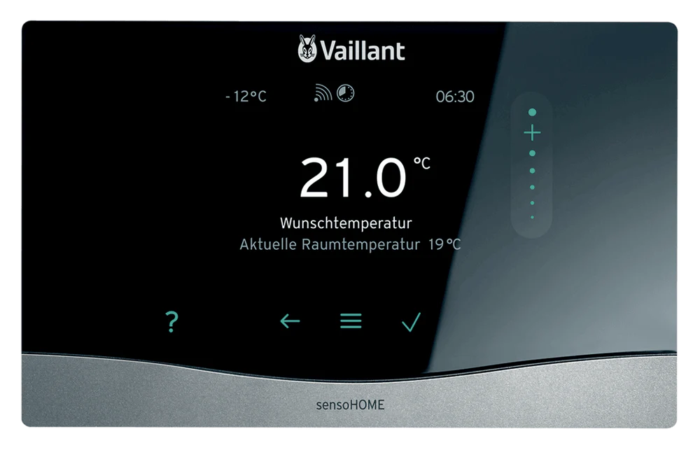 Vaillant sensoCOMFORT smart thermostat